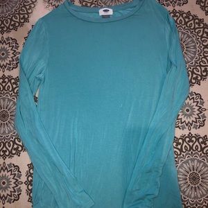 Old Navy Teal Long Sleeve